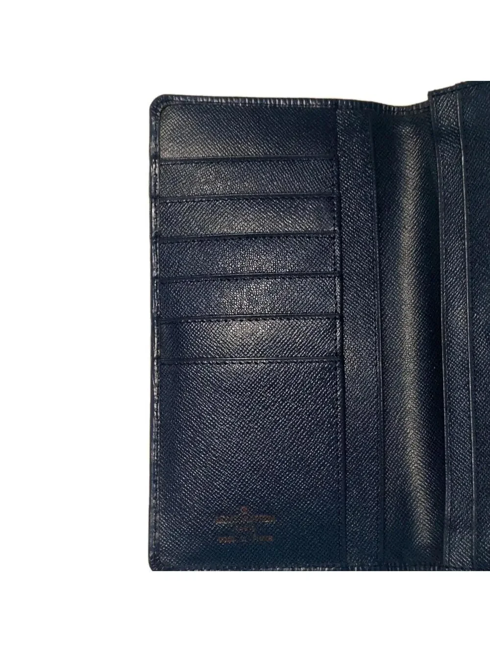 Vintage Louis Vuitton Epi Leather Blue Wallet
